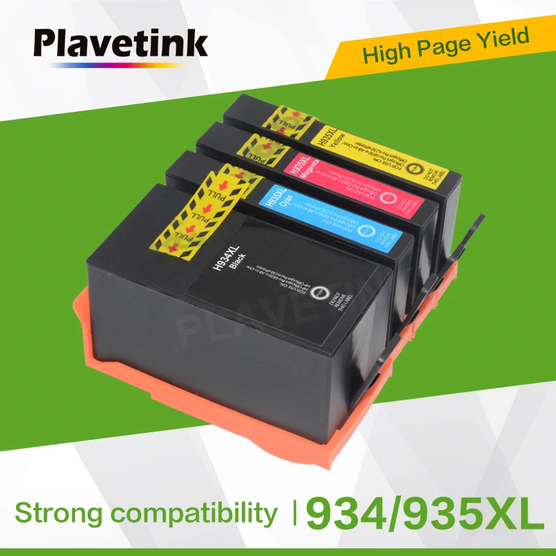 Plavetink Full Ink Replacement For HP 934 935 XL Cartridges Officejet Pro 6812 6820 6830 6815 6835 6230 Printer hp934 | Компьютеры и