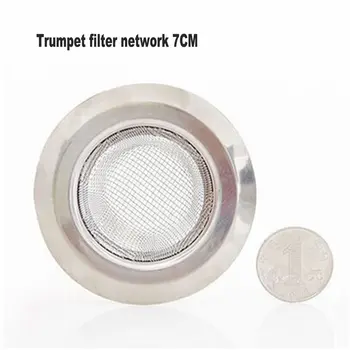 

Kitchen Fine Stainless Steel Sink Filter Preventing Pool Bath Sewer Drain Intervals Plug Garbage Network Slag Strainer