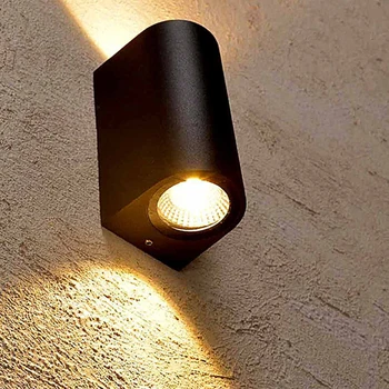

QH 8004 COB 6W Wall Light Up Down Indoor Hall Waterproof Easy Install Walkway Porch Double Sides Home Decor Outdoor Hotel Led