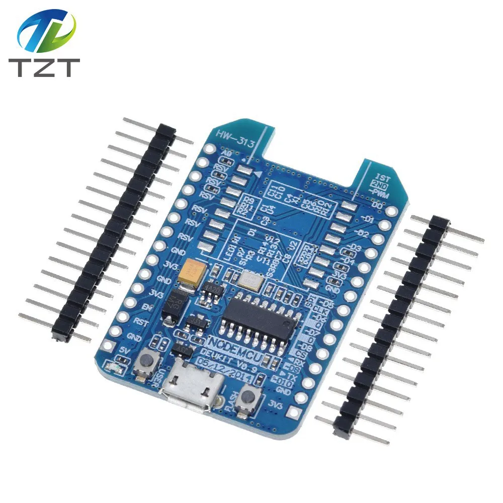 TZT ESP8266 ESP 12E 12F CH340 CH340G WIFI Интернет вещей адаптер пластина совместимый NodeMcu Lua Development