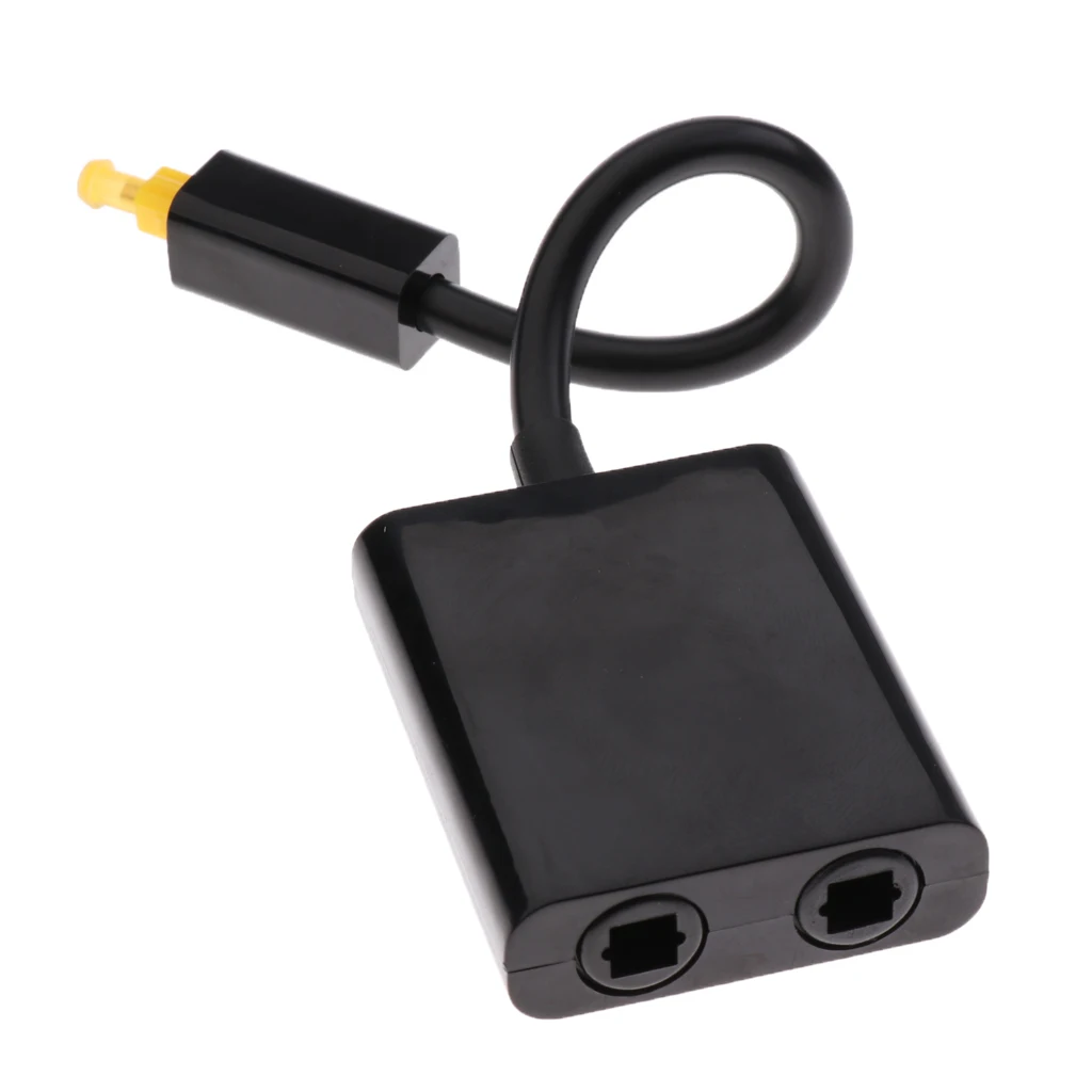 24K Digital Fiber Optic Splitter 1 input and 2 Output Audio Adapter Cable 5.1 Channel | Компьютеры и офис