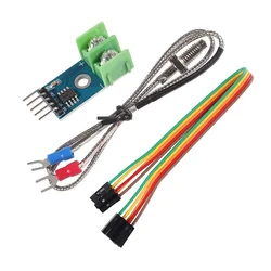 4 juegos de módulo DC 5V MAX6675 + M6 de Sensor de temperatura de termopar tipo K para Arduino Raspberry Pi