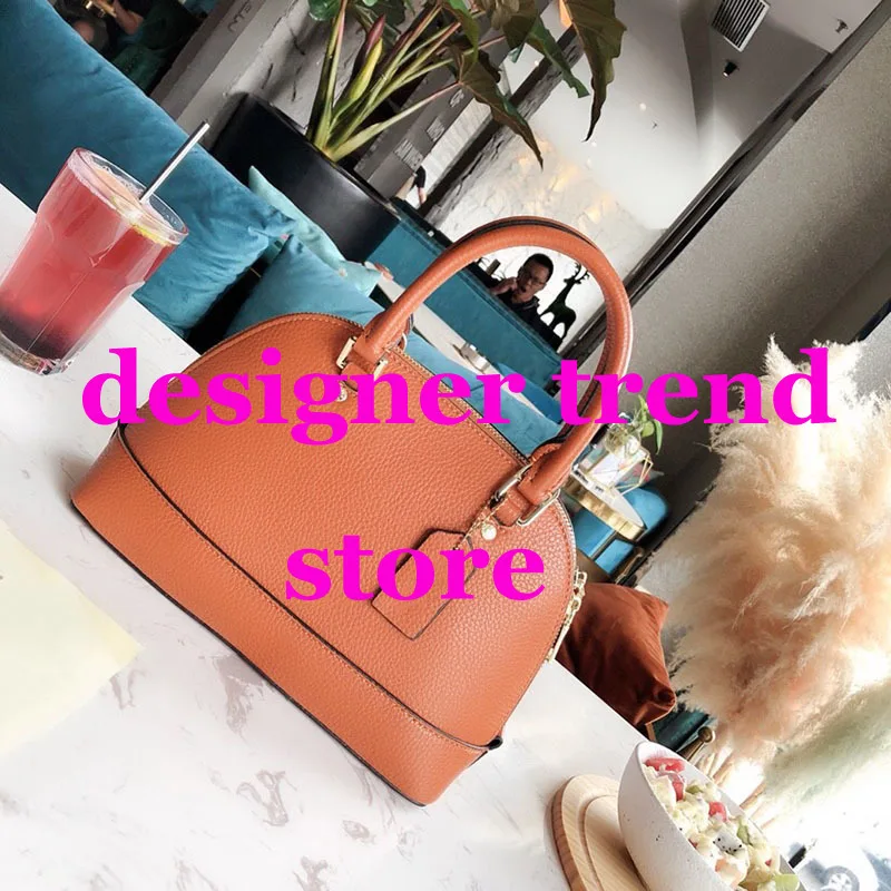 

2019 Original Luxury Handbags Women Bags Designer Women Handbag Shell Bag Famous Brand Purses Genuine Leather Tote Plaid Lock