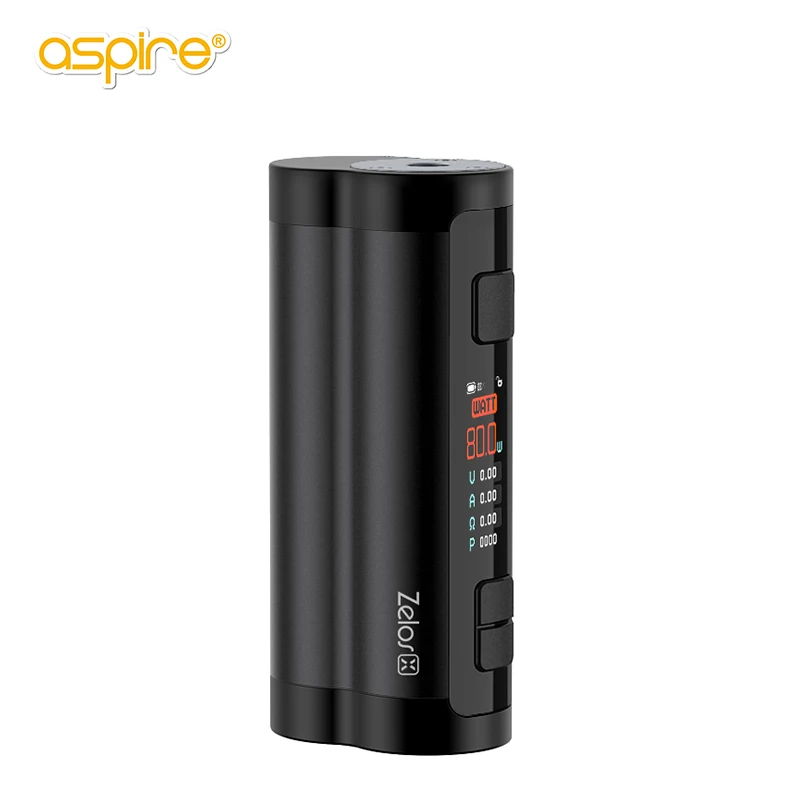 

Original Aspire Vape Zelos X Mod Electronic Cigarette Vaper Support 80W Used 18650 Battery Not Included Battery 0.96''TFT Screen