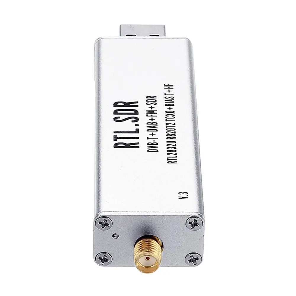 0 1 MHz 7 GHz TCXO RTL SDR приемник R820t2 USB ключ с 0.5ppm SMA MJZSEE A300U тестер серебро|Теле- и