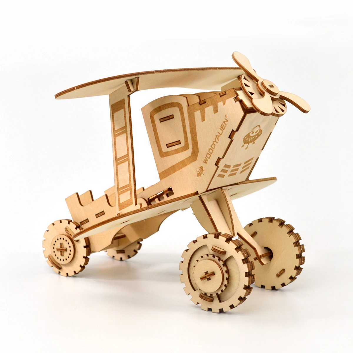 wooden puzzle holder