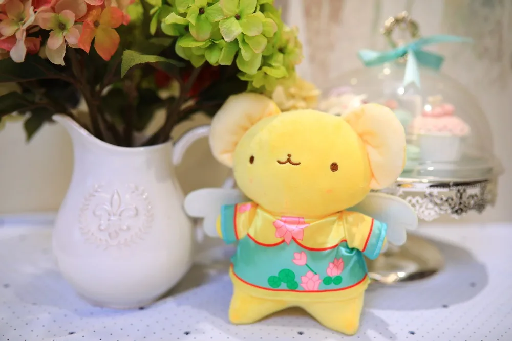 12 шт./компл. Cardcaptor Sakura Плюшевые игрушки Аниме Card Captor Sakura керо цифры подвесная плюшевая кукла игрушки 4 вида стилей(20 см