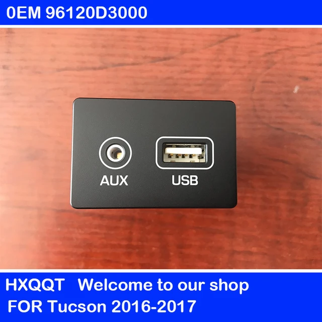 96120D3000 Jack AUX & USB Für 2016 2017 Tucson USB Reader AUX Port Adapter  96120 D3000