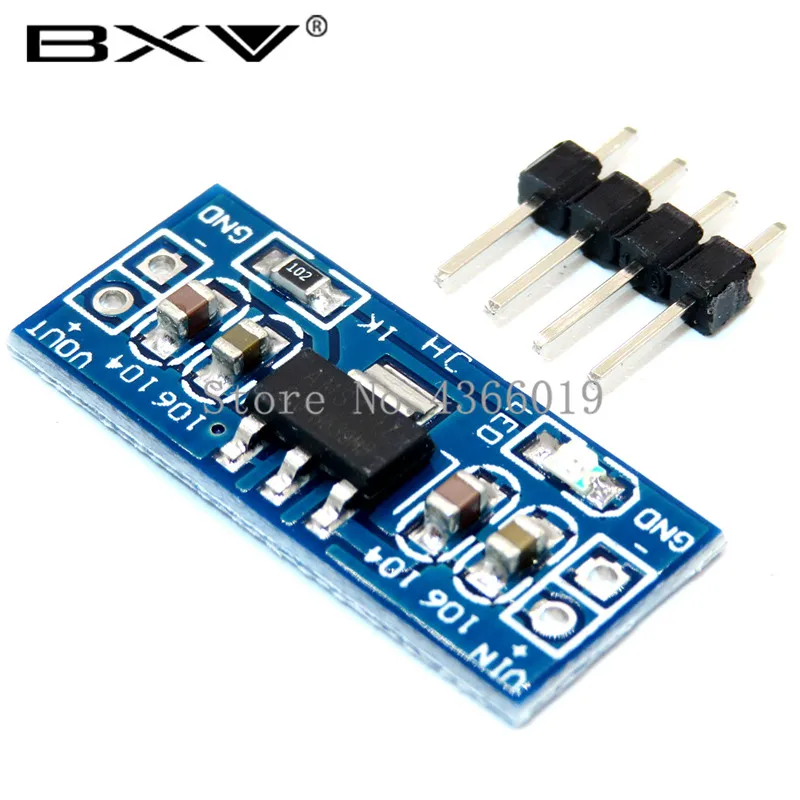 Dc-dc Poder Buck Módulo Step-down Power Module Abastecimento Ams1117-5.0v Ams1117-3.3v Ldo 800ma 100pcs 5v Ams1117 3.3v
