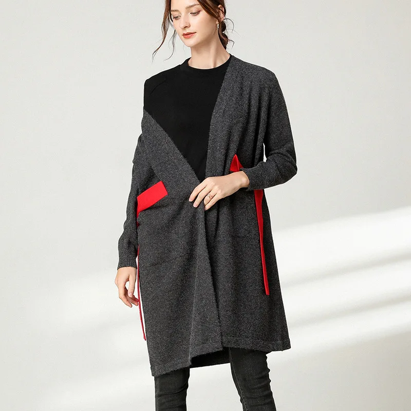 XITAO Pleated Knitted Sweater Fashion New Women