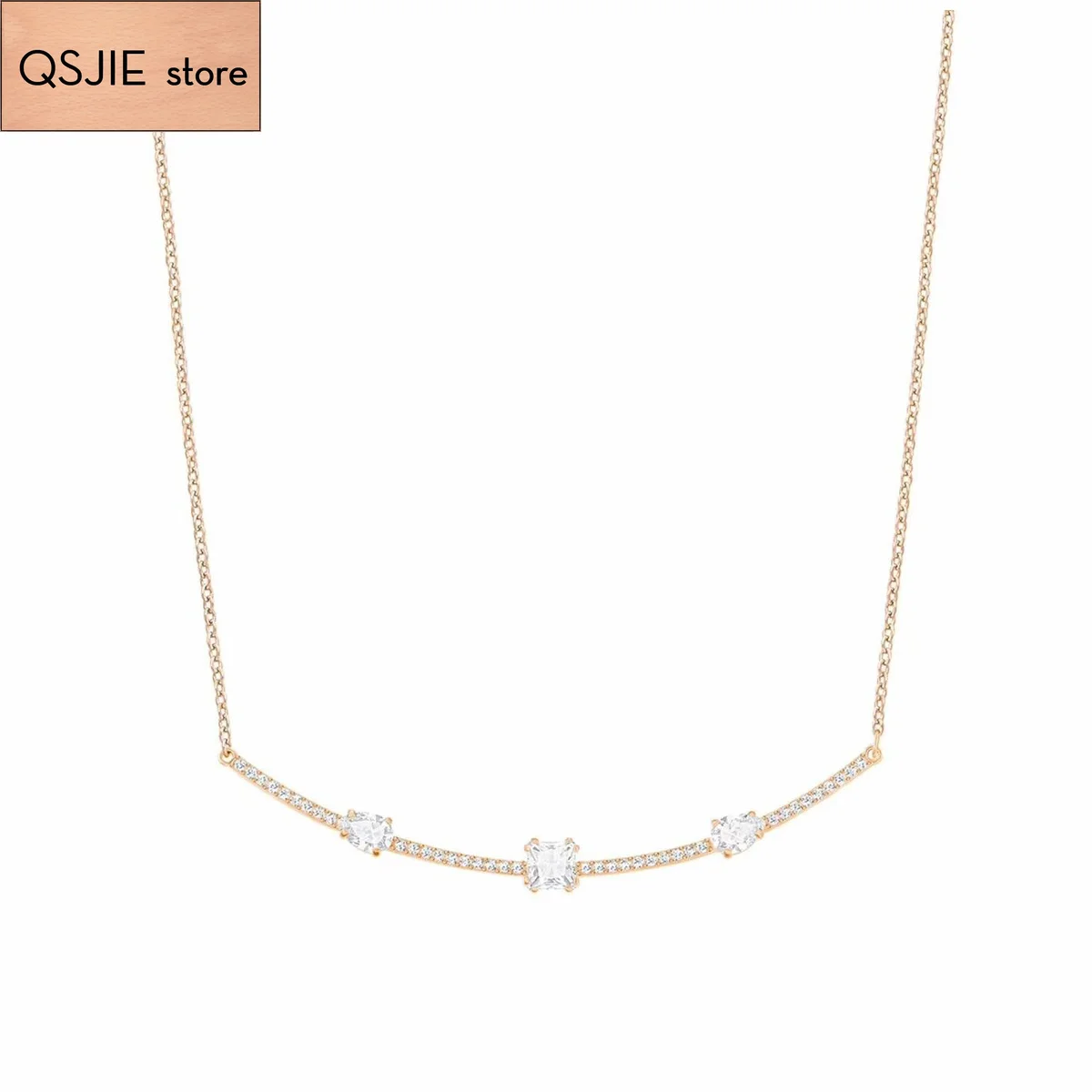 

High quality SWA new style. Exquisite and simple style clavicle Chain Necklace