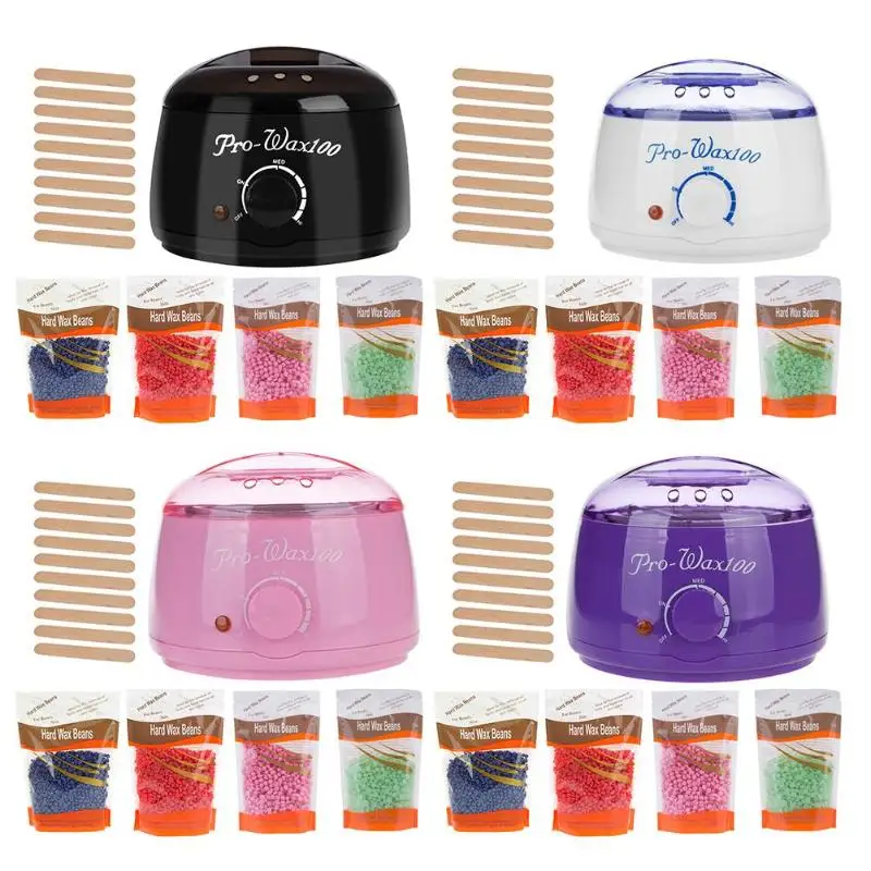 

500cc Paraffin Hand Wax Machine Hot Paraffin Wax Warmer Heater with 4 Wax