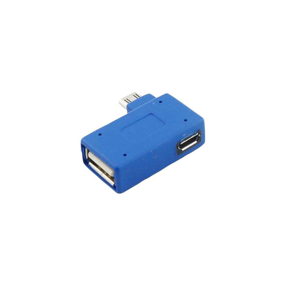 5x Micro USB 5 Pin 2 0 хост-адаптер OTG с USB-адаптером порта питания для сотового телефона