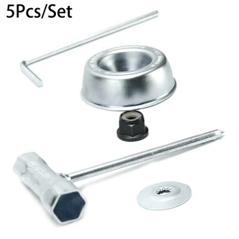 

5PCS Blade Adapter Attachment Maintenance Kit For STIHL FS40C FS55R Brush Cutter For Stihl FS40C FS55R FS56R FS36 FS80 FS81 FS85