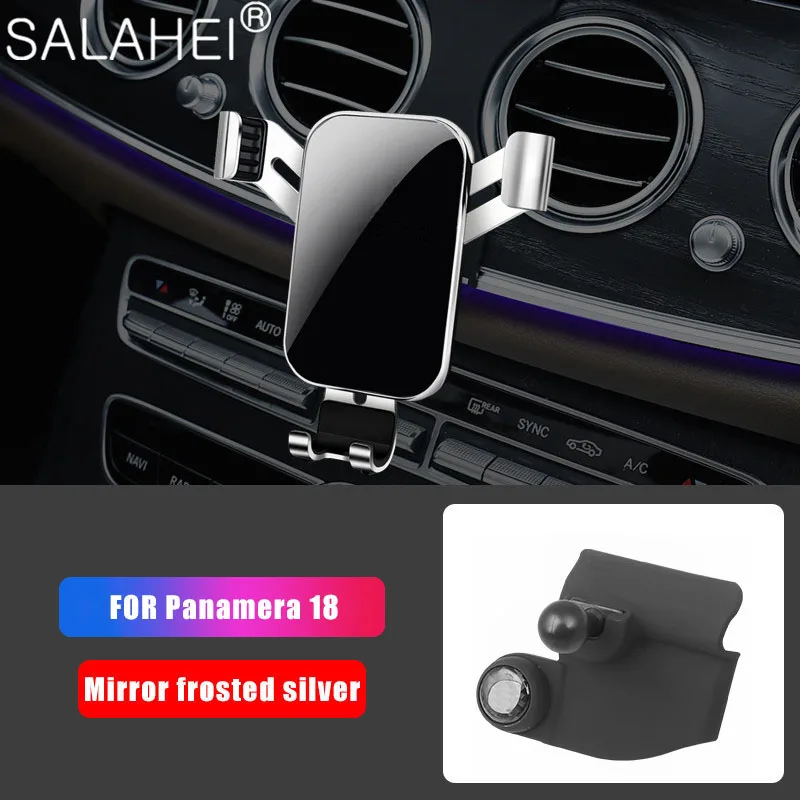 

For Porsche Panamera 971 2017 2018 2019 2020 Car Air Vent Mount Smart Phone Holder GPS Stand Mobile Phone Stable Cradle Bracket