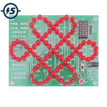 Набор "сделай сам", Красный китайский узел, аналоговый набор электронных схем