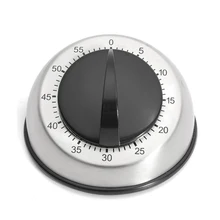 Купольная форма часы механический обратный отсчет Кухня выпечки инструменты будильник из нержавеющей стали таймер