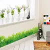 3D Fresh Green Grass Wall Stickers Baseboard PVC Skirting Kids Living Room Bedroom Bathroom Kitchen Nursery Balcony Home Decor ► Photo 2/6