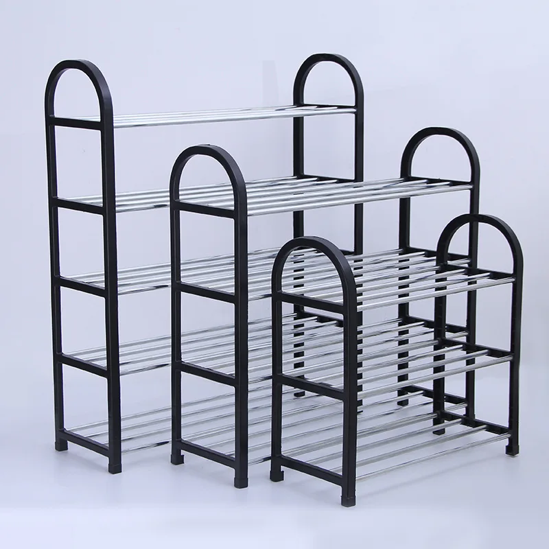 

Manufacturers Direct Selling Metal Iron Pipe Shoe Rack Multi-layer Shoe Rack Simplicity Combination Storage Shoe Cabinet Three L