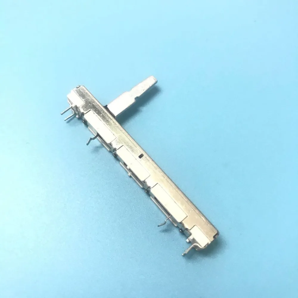 5pcs 60mm for Pioneer DJM 350 600 700 800 Push Fader Straight Slide Potentiometer DJ MIXER B10Kx2