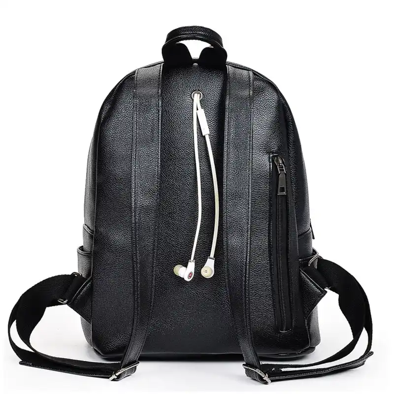 black and gold backpack women's
