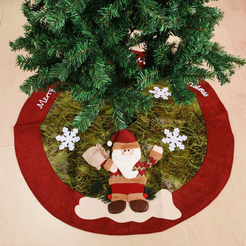 Christmas Decorations for Tree New Year Decor Supplies Christmas Tree Skirts Xmas Ornaments Trees Carpet Falda Arbol Navidad