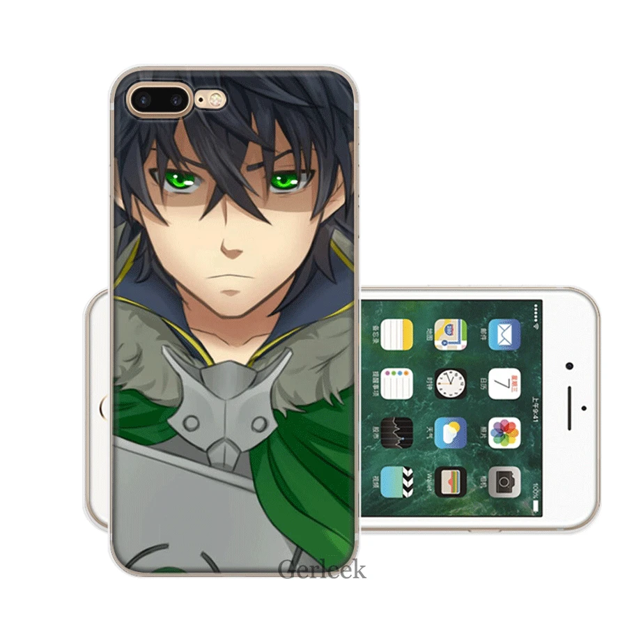 Чехол для телефона iPhone XR X XS Max iPhone 7 8 6 6S Plus 5 5S SE, чехол для экрана hero Naofumi Iwatani Shell - Цвет: 8