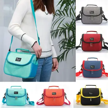 

New Insulated Thermal Mini Lunch Bag For Kids Boy Girl School Adult Lunch Box Cooler Traveling Insulation Lunch Bag