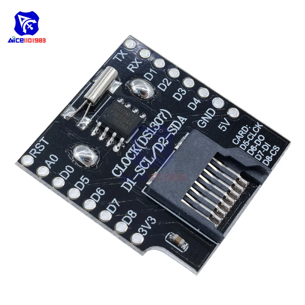 Diymore WeMos D1 экшн камера с Wi Fi подключением доска слот карты Micro SD данных щит