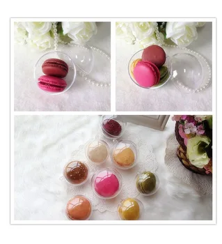 

75pcs 4/5cm Transparent can open Plastic Christmas Clear ball Romantic Design Xmas Decorations / Window / Wedding gift