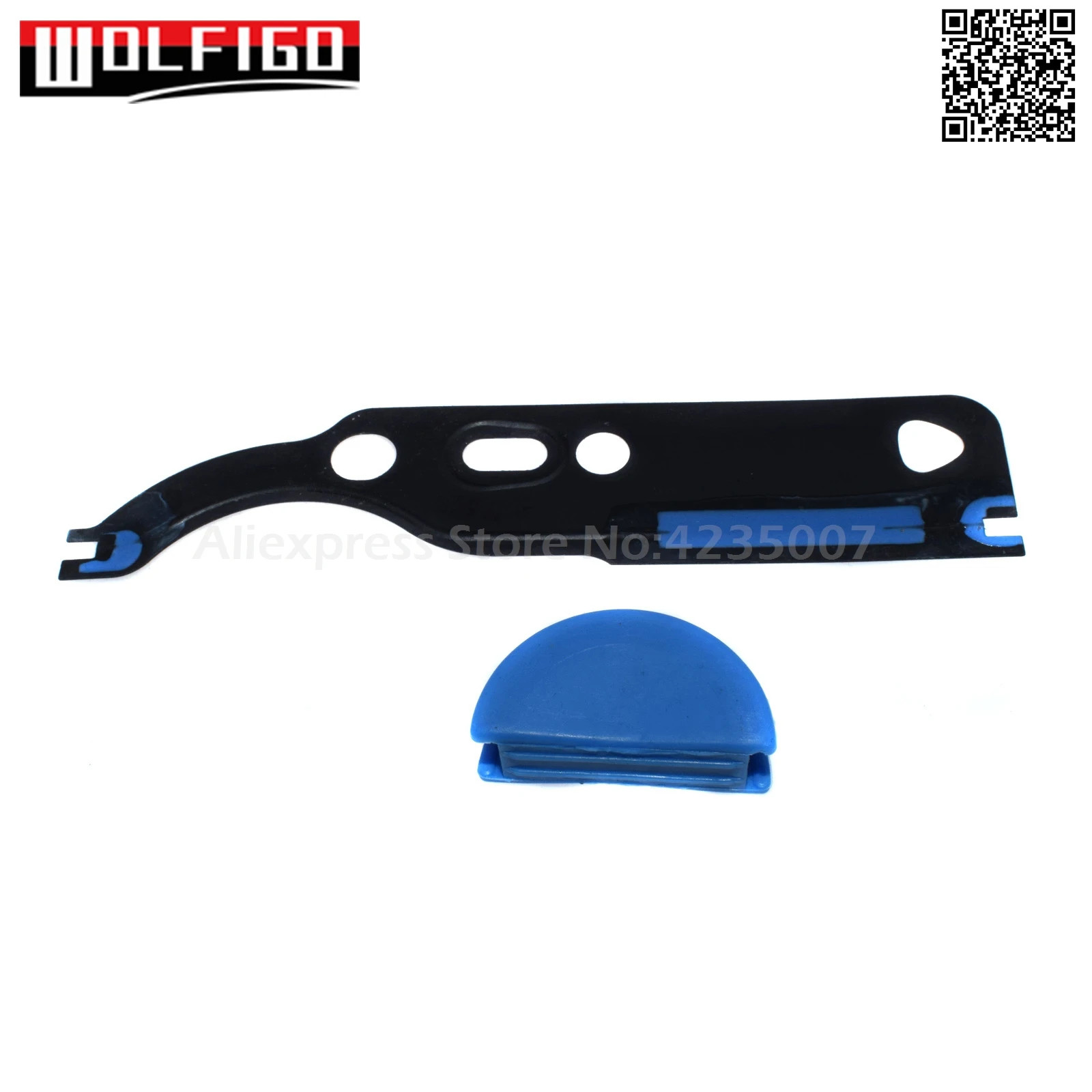Engine Valve Cover Rubber Gasket Aluminum Gasket Kits & Chain Tensioner Set For VW Passat B5 Golf Jetta For Audi A4 TT 1.8T
