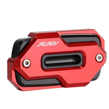 

Red Black Motorcycle Front Brake Master Cylinder Fluid Reservoir Cover Oil Cap for HONDA X-ADV XADV X ADV 2017 2018