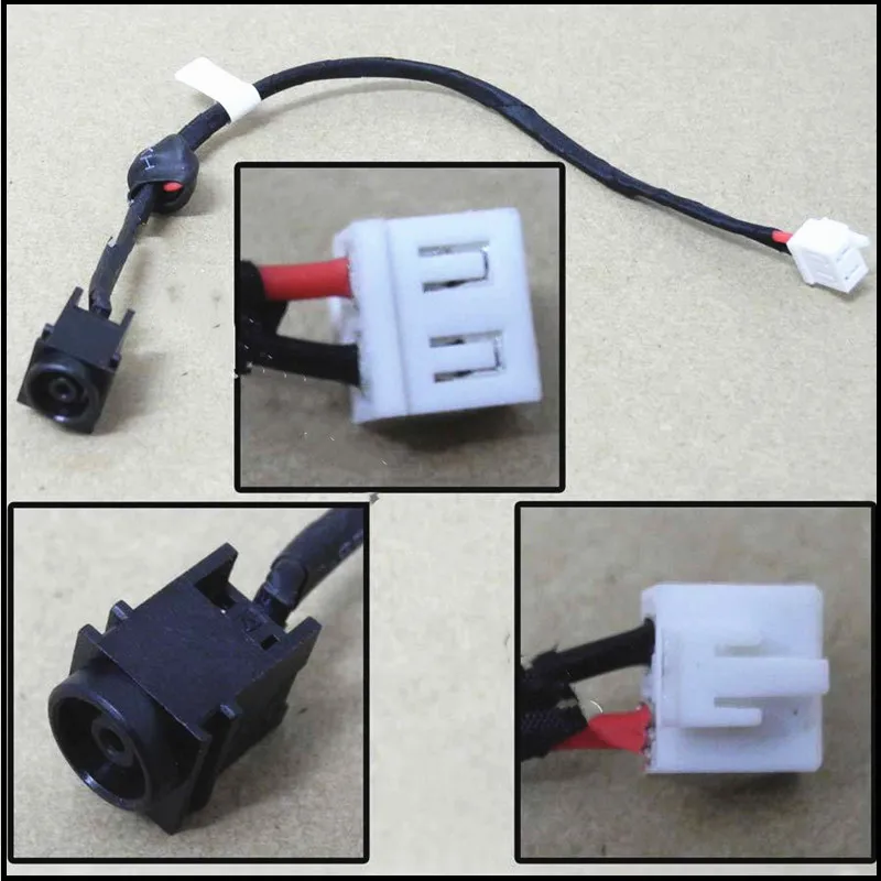 

New Laptop DC Power Jack Cable Charging Connector Port Wire Cord For Sony VAIO VGN-FW M760 FW17 19 27 29 35 3748 58