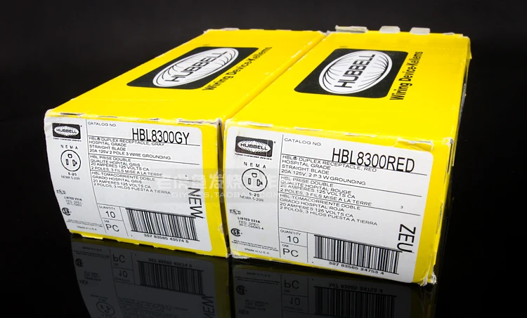 1 шт. США HUBBELL HBL8300 IG8300 HBL8300RMRI американский стандарт розетка
