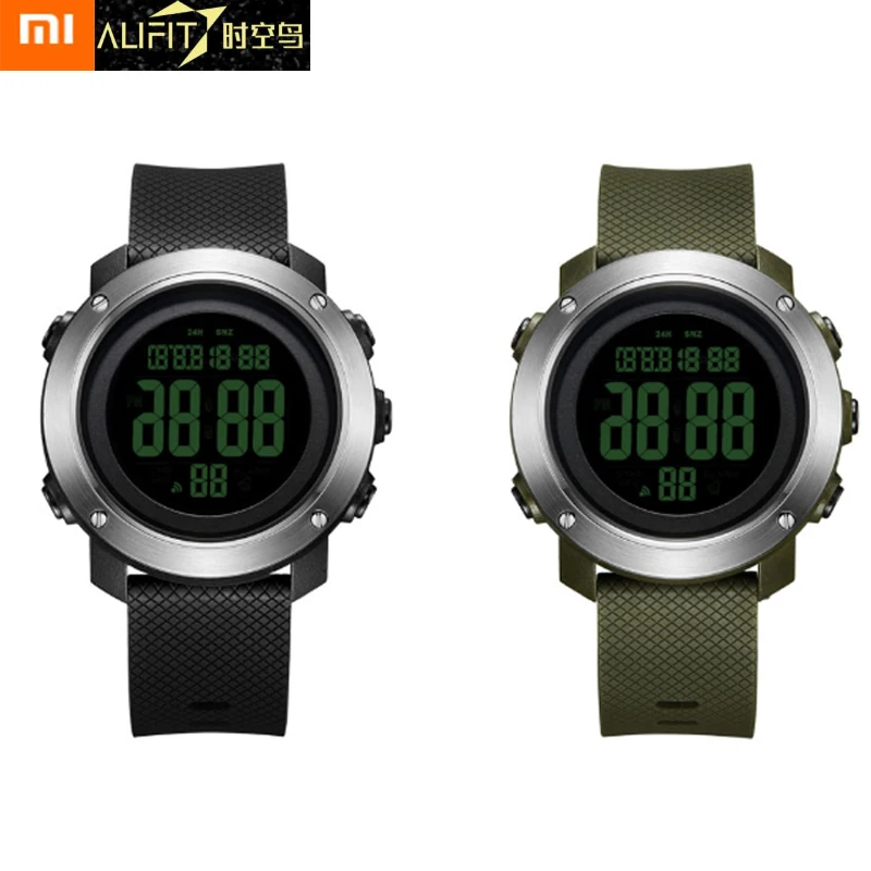 

Xiaomi ALIFIT Digital Watches Multifunctional Outdoor Waterproof Noctilucent Display Calender Alarm Countdown Sports Watch