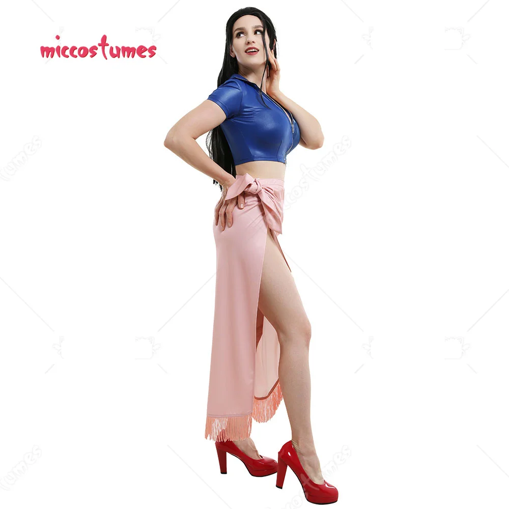 HAIKYUU Women's Cosplay Costume Top and Floral Pattern Wrap Skirt Cosplay Costume Outfit +Tassel Outfits