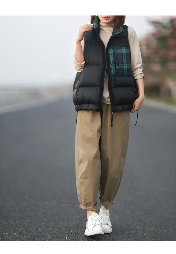 Штаны-шаровары, женская одежда для отдыха, новинка 2019, осенние брюки, повседневные свободные штаны на молнии в Корейском стиле