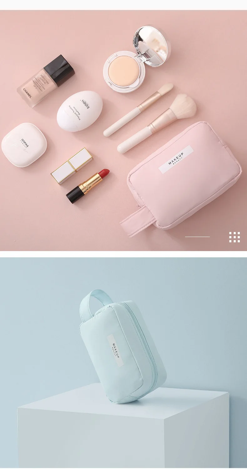 Cosmetic bag women's Portable Travel Cosmetic storage bag ins wind large capacity waterproof girl cosmetic bag