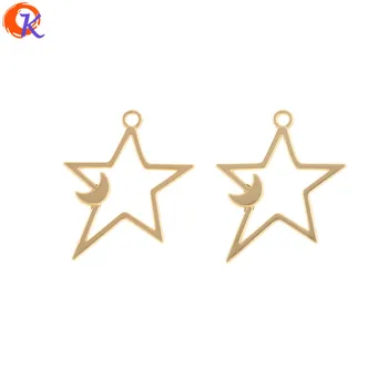 

Cordial Design 100Pcs 23*28MM Jewelry Accessories/Earrings Connectors/Charms/Star Shape/DIY Making/Hand Made/Earring Findings