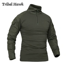 Военные тактические футболки, мужская армейская камуфляжная футболка, Униформа, специальный солдат, боевой Мультикам, камуфляжные Футболки с длинным рукавом