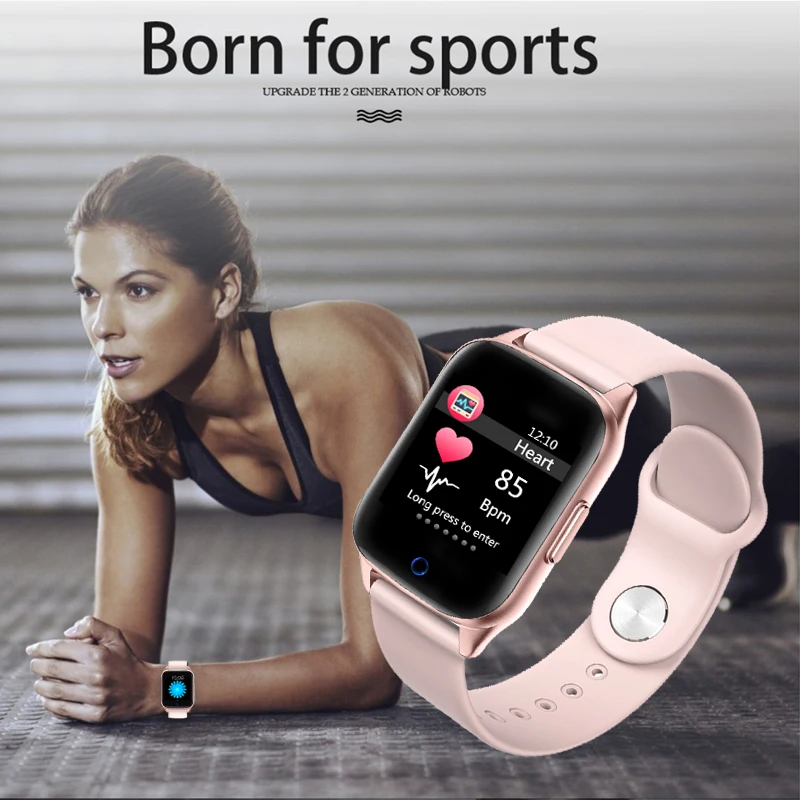 Lige Smart Watch Women Waterproof Sport For Ios Android Phone Smartwatch Woman Heart Rate Monitor-5