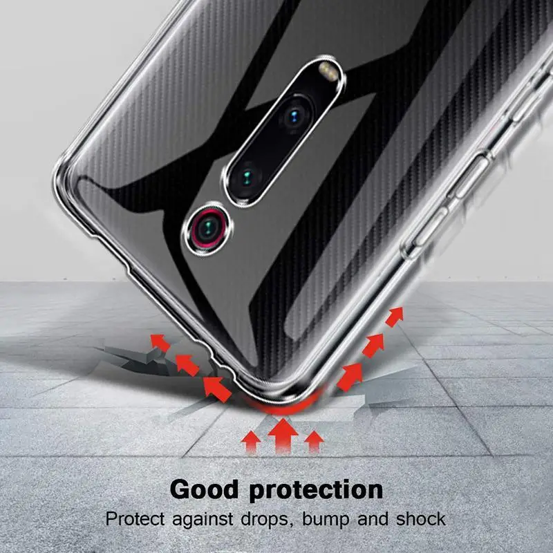Мягкие силиконовые прозрачные чехлы из ТПУ для Xiaomi Redmi Note 8T 8 7 6 5 Pro чехол накладка