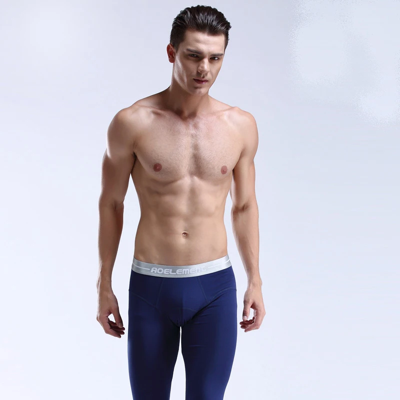 Модные мужские цельные тонкие осенние штаны плотные теплые и зимние леггинсы