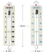 

physical experiment equipment 2N5N spring dynamometer flat spring scale bar box dynamometer demonstration dynamometer