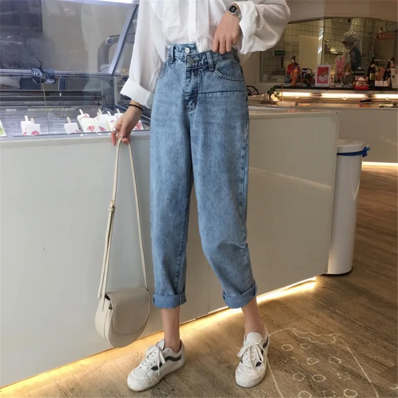 Loose Dad pants net red spring 2020 new 