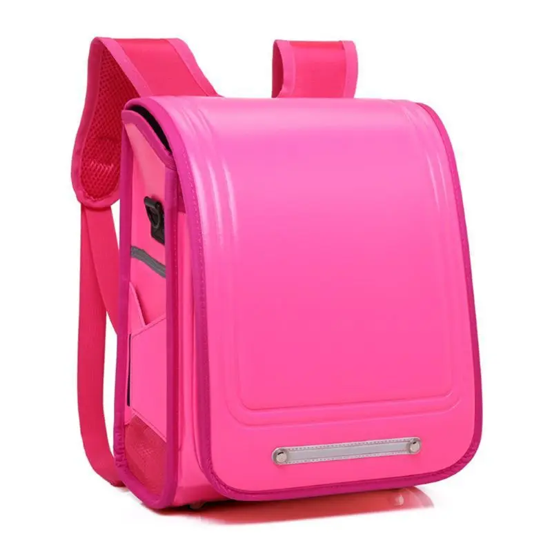 Randoseru Backpack Satchel Japanese Style School Bag for Girls Boys Q1QA