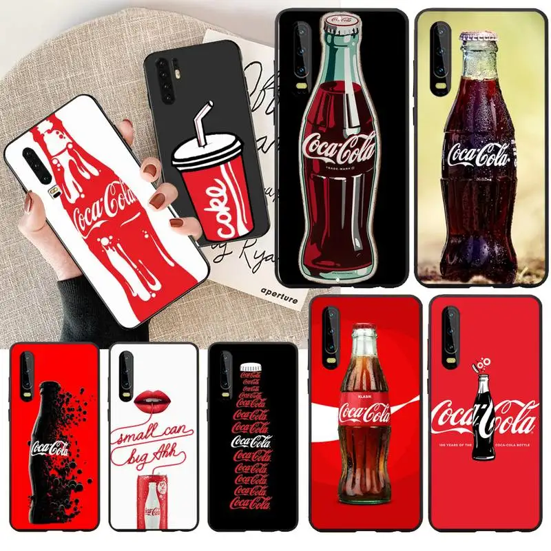 

NBDRUICAI Coca Cola TPU Soft Silicone Phone Case Cover for Huawei P30 P20 Mate 20 Pro Lite Smart Y9 prime 2019
