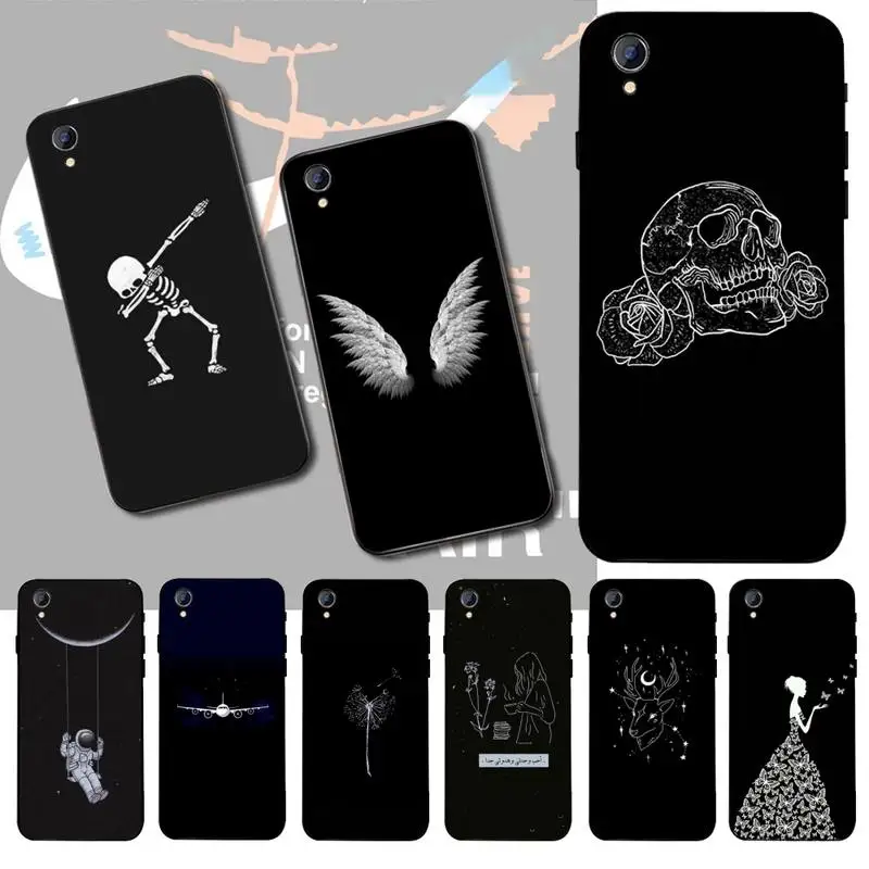 Hot sale Line Art Face Abstract Pattern Custom Photo Soft Phone Case For Vivo Y91c Y17 Y51 Y67 Y55 Y93 Y81S Y19 Y7S | Мобильные