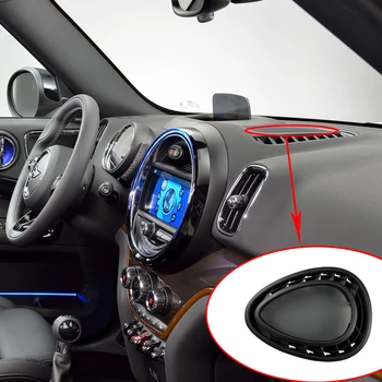 شراءسيارة مركز وحدة التحكم المتكلم غطاء ترقية لسيارات BMW MINI F54 F55 F56 سلسلة لوحة القيادة مكبر الصوت الديكور HiFi الصوت القرن تقليم