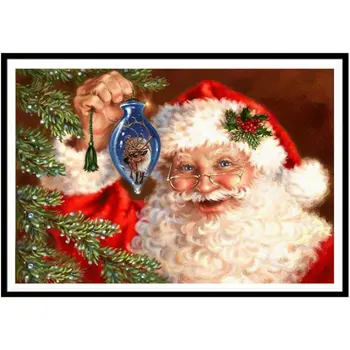 

Santa Claus Diamond Painting Colourful Abstract Painting Home Decoration The Best Gift for Friends And Family